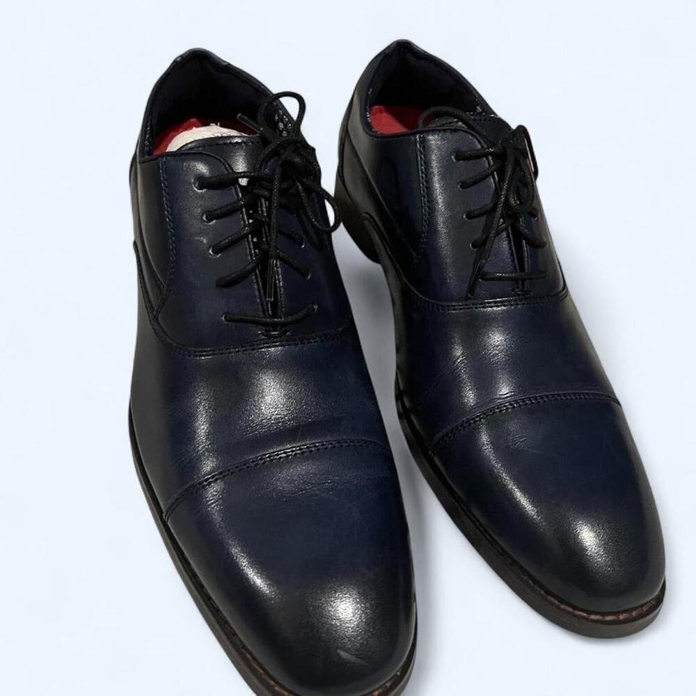Stacy Adams Navy Blue Leather Men's 8